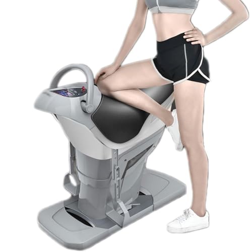 hocvseo Indoor-Reitmaschine, 3D-Simulation Reiten Fitness-Maschine, 20 Geschwindigkeiten Mit Sicherheitsschalter, One-Touch-LCD-Display, Fettverbrennung Shaping, Für Taille, Beine, Hüften