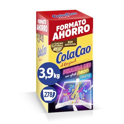 ColaCao Original, Cacao Soluble Natural sin Aditivos, Edición Limitada, 3,9 kg