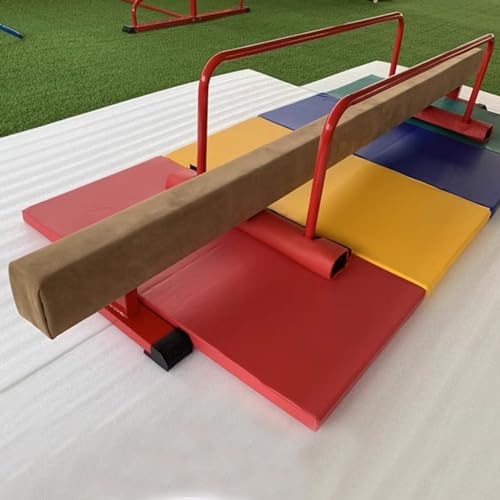 YXXSDP Kids Adults Gymnastics Training Suede Balance Beam, Home Gym Walking Beams Bar Practice Equipment, with Non Slip Base, for Beginners Professional Gymnasts Athlete