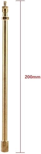 Miniatura 2 de Keenso Adaptador de extensión de válvula de neumático automático de latón, extensor de vástago de neumático de inflado para motocicleta, bicicleta,