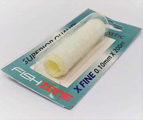 FISHZONE, 1000m (5 x 200m Spools) of BAIT ELASTIC, Available in Fine 0.10mm and Medium 0.20mm - Image 2