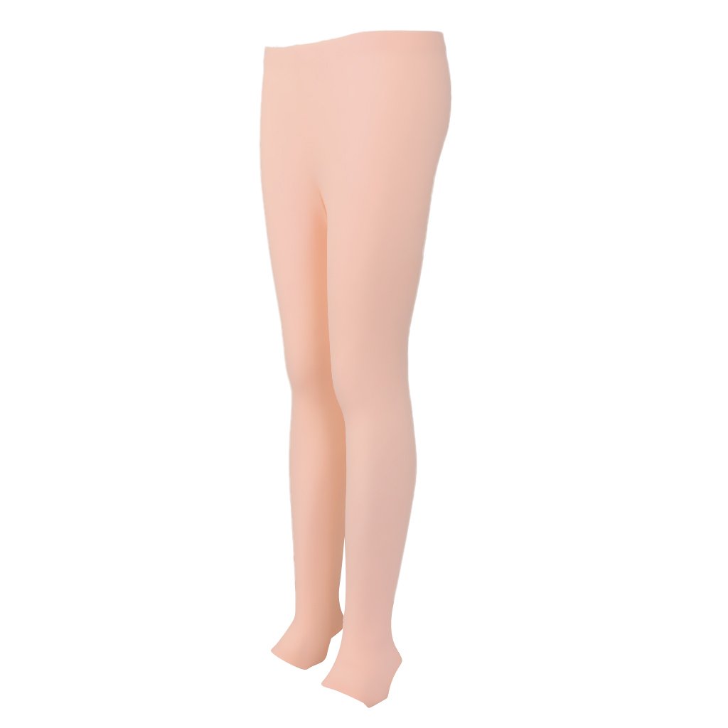 Women Golf Sun/UV Protection Tights Leggings Capris Yoga Pants L Skin Color-image-43
