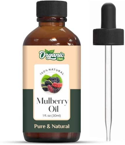 Image of Organic Zing Mulberry Oil 30 ml (1.01 fl oz) - Lightweight Fruit-Inspired Oil for Skincare, Serums & DIY Formulations