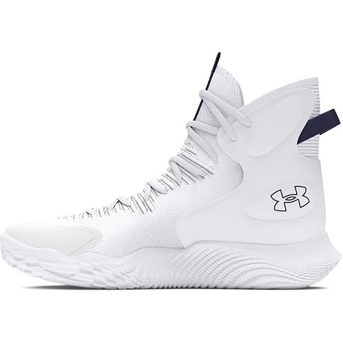 Under Armour Women's Flow Highlight Ace Volleyball Shoes - 8.5 - (102) White/Midnight Navy/Mod Gray