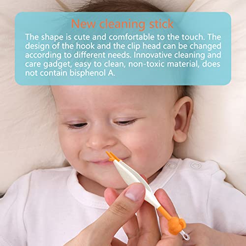 Baby Nose And Ear Cleaner, Safe Baby Booger Remover, Nose Cleaning Tweezers, Nose Cleaner For Baby Infants And Toddlers, Dual Earwax And Snot Removal Tools #TOP5