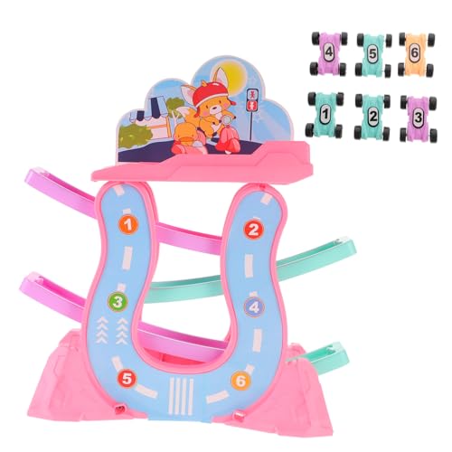 Alasum 1 Juego De Planeador De De Ferrocarril Juego para Niños Rampa De Coche De Juguete para Niños Juguete De Pista De para Niños Juguete De Coche Deslizante