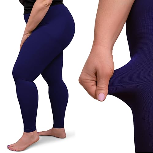 Image of ABSOLUTE SUPPORT Plus Size Compression Stockings for Women 20-30 mmHg, Improve Legs Circulation, Swelling & Pain, A717PS