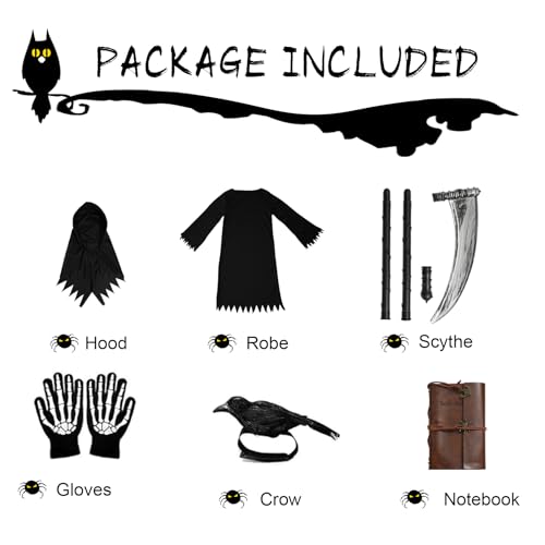 Disfraz de Segador para Niños Halloween miniatura 5