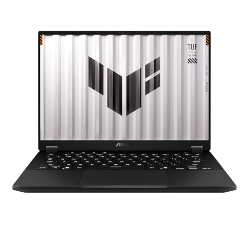 Image of ASUS TUF Gaming A14 Copilot+ PC Gaming Laptop, 14 inch WQXGA 16:10 165Hz Display, AMD Ryzen AI Max+ 392 Processor, 32GB LPDDR5X, 1TB PCIe Gen 4.0 SSD, Wi-Fi 6E, Windows 11 Home, FA401, Jaegar Gray