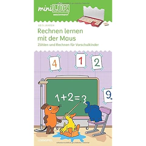 LÜK mini. Rechnen lernen mit der Maus 1.: Vorschule/1. Klasse - Mathematik - Einfaches Zählen und Rechnen für Vorschulkinder Cover