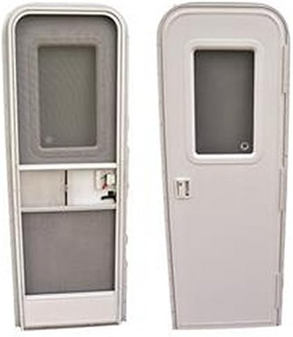 RV Trailer AP PRODUCTS 30X72 Radius Entry Door-Rh-Pw Entry Door