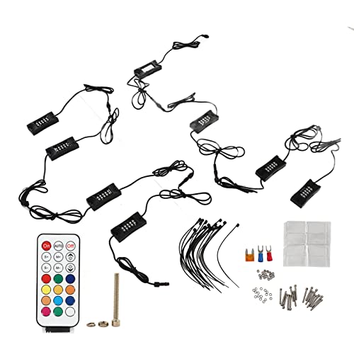 Luces de bajo chasis Bluetooth RGB IP67 para camiones todoterreno y barcos