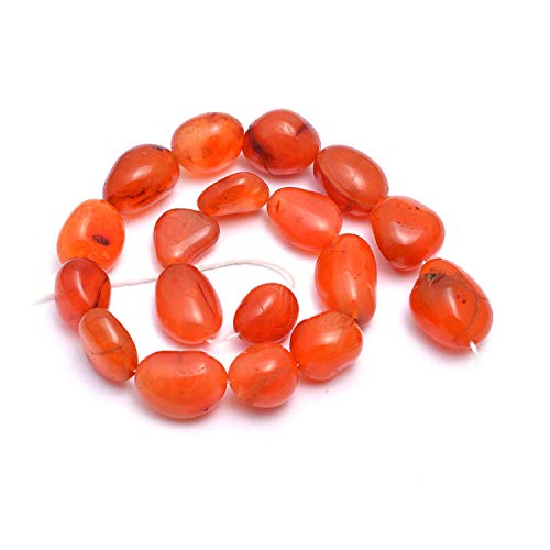 Perles cornaline naturelles anti éclats pour création de bijoux durables sans défaut
