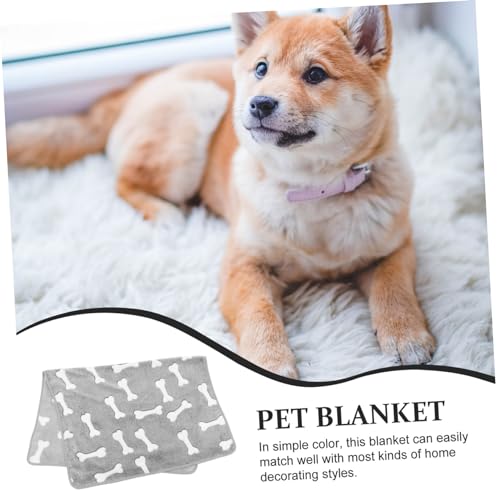Plaid pour chiens et chats Kisangel | Couverture chaude pour canapé utilisations multiples - 4