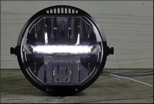 Phare de moto LED universel 36W jaune style rétro moderne