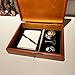 WE Games Old World Wooden Box with Brass Latch – Vintage-Style Wooden Keepsake Box for Jewelry & Trinket Storage, Black-stained Finish