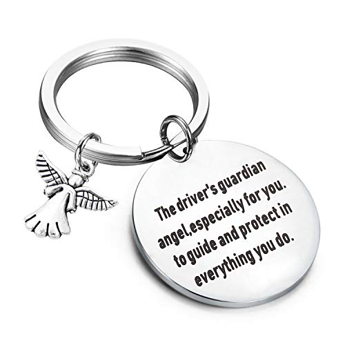 PLITI Guardian Angel Keychain New Driver Driving License Gift The