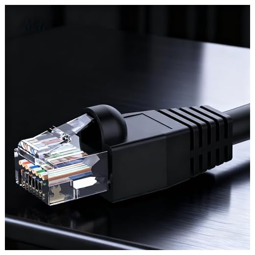 Cat 6 Ethernet Cable 6 ft - Cat6 Patch Cables, Snagless RJ45, Cat 5e Cat 6 Patch Cable, 6 Foot Cat6 Ethernet Cables, Network Cable, Internet Cable - 6 Feet Black