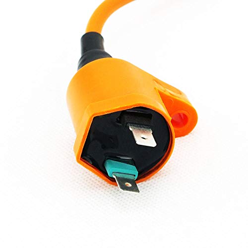 Qazaky 6 Pins Adjustable Cdi Ignition Coil Spark Plug For 50Cc-90Cc 110Cc 125Cc 150Cc Motorcycle Atv Quad Scooter Go Kart Cart Moped Chopper Buggy Pit Dirt Racing Bike Chinese 139Qmb 152Qmi 157Qmj #TOP6