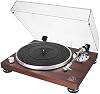 Tocadiscos Audio-Technica AT-LPW50BT-RW de transmisión por correa manual, palisandro 6
