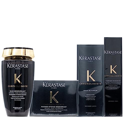 Kerastase Chronologiste Shampoo 250ml Masque 200ml Thermique 150ml Oil 100ml