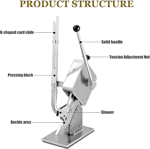Máquina cortadora manual de salchichas para charcutería artesanal y empaque en U 5