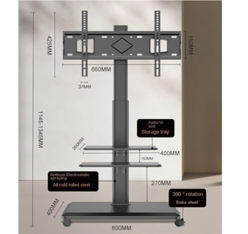 Soporte universal para TV de piso para 36 a 70 pulgadas miniatura 2