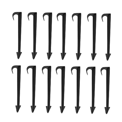 Abaodam 32Pcs Drip Irrigation Accessory Pipe Floor Inserted Rod Bracket for Pe Pipe Support Durable Bracing for Lawn and Garden Efficient Watering