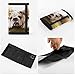 LPSBVNM Cute Bulldog Puppy Trifold Wallet Slim Security Wallet for Men Women Card Holder Key Ring Photo Window Fashion Wallets