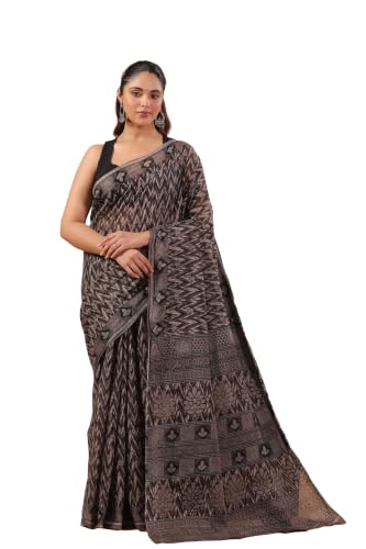 Image of TAMAIRA FASHION Mulmul Pure Cotton Saree For Woman |Office Wear Daily Wear Daily Wear Sarees For Women Without Blouse Piece(Available in 12 Colours)
