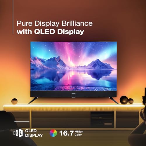 Image of Sansui 80cm (32) Smart Coolita TV, QLED Display, HD Ready, Dolby Audio, Built-in Soundbar, Surround Sound, 60Hz Refresh Rate JSS32CSQLED (Black)