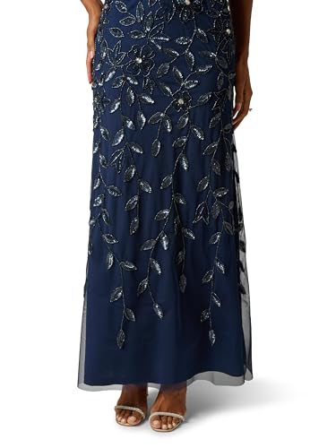 Image of Adrianna Papell Embellished Mikado Gown