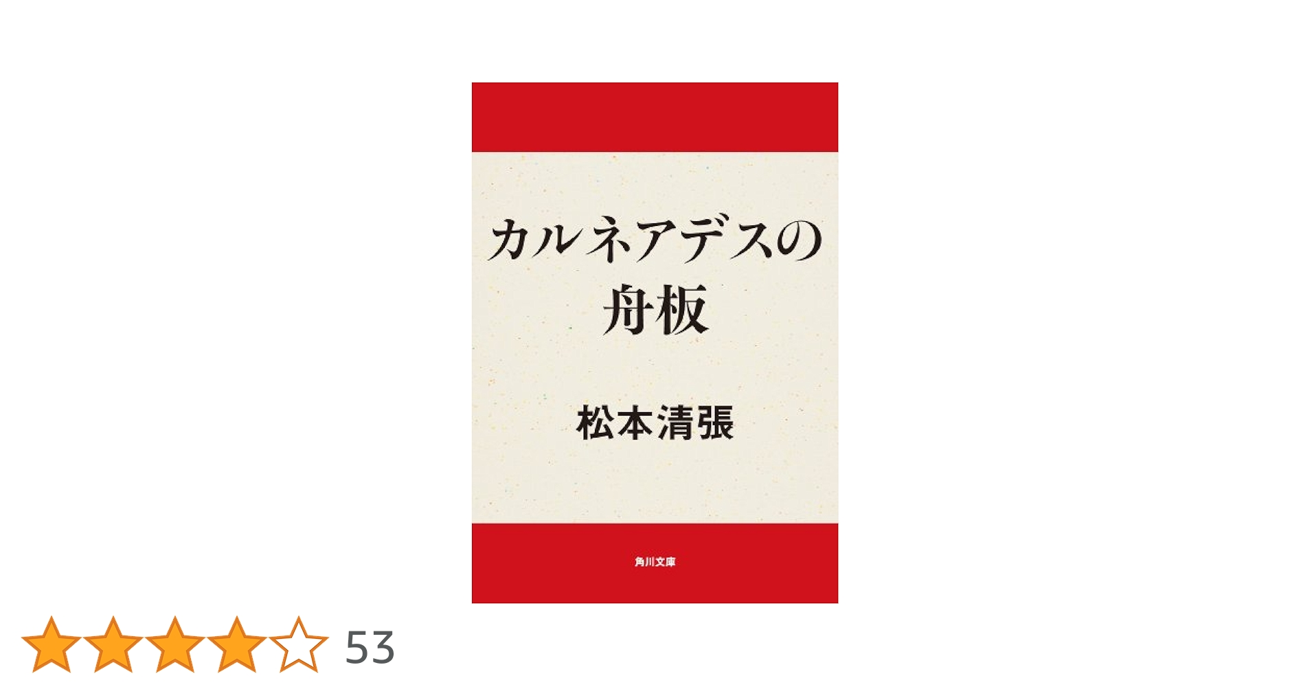 東都書房　松本清張集　眼の壁・危険な斜面・カルネアデスの舟板　他 東都書房 松本清張集 眼の壁・危険な斜面・カルネアデスの舟板 他