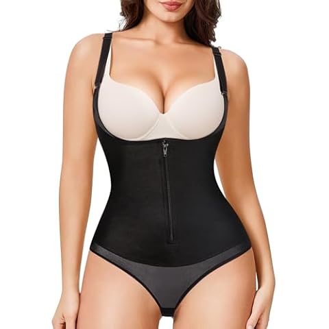 YERKOAD Women's Shapewear Bodysuit with Tummy Control Cover
