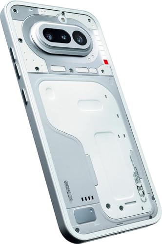 Image of Nothing Phone 4a 5G (White, 8GB RAM, 256GB Storage) | Snapdragon 7s Gen 4 | 6.78 inch 120Hz AMOLED Display | 50MP Triple Camera | 5400mAh Battery | 50W Fast Charging