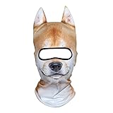 AXBXCX 3D Animal Ears Balaclava Windproof Hood Cover Face Mask Protection for Skiing Snowboarding...