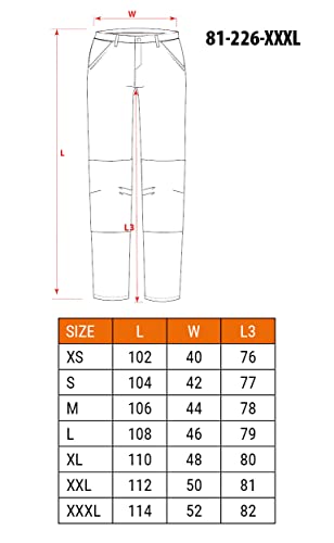 Foto von NEO TOOLS Herren Premium Arbeitshose oder Set mit Jacke Gr. XS-3XL / 3% Elasthan, modisches Design, Hose - Knieschutztaschen und mit Cordura verstärkt