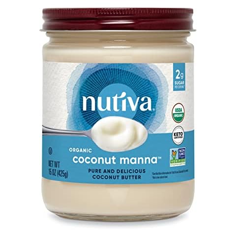 NUTIVA Organic Coconut Manna 425g (PACK OF 1) Cover