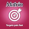 Motrin Super Strength Tablets, Pain Reliever for Menstrual Pain, Headaches, Back Pain, Ibuprofen 400mg, 45 Tablets