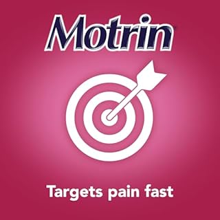 Motrin Super Strength Tablets, Pain Reliever for Menstrual Pain, Headaches, Back Pain, Ibuprofen 400mg, 45 Tablets