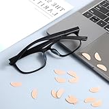 30 Pairs Glasses Nose Grips Non Slip,Soft Adhesive Glasses Anti Slip D-Shaped Silicone Nose Pads for Eyeglasses Sunglasses Reading Glasses(1mm) - Image 7