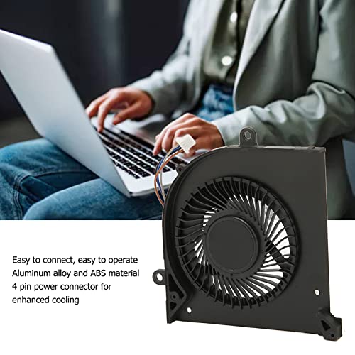 Ventilador de Refrigeración CPU GPU para GS75 P75 MS 17G1 MS 17G2 BS5005HS U3I BS5005HS U3J, Conector de Alimentación de 4 Pines, Repuesto de Ventilador de Refrigeración(Ventilador de la CPU) - imagen 2