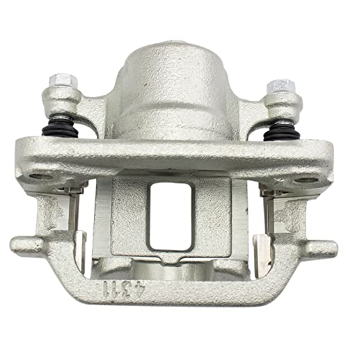 Image of TRQ Rear Right Brake Caliper w /Bracket Passenger Side