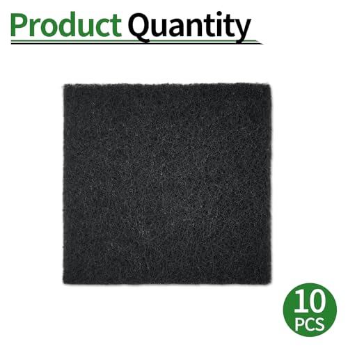 Aktivkohlefilter Kohlefilter für Naber Biomülleimer Küche - 10 Stück Aktivkohlefilter Geeignet für Naber Bio Mülleimer Zubehör 8013335, Ersatz Kohlefilter für Biomülleimer Küche zur Geruchsabsorption