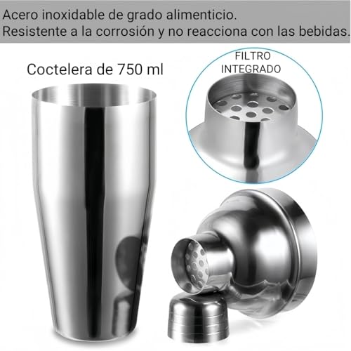 Opiniones y reviews de Cocteleras y medidores - 5 favoritos. 27 Imagen adicional