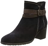 Decksohle: Textil Tamaris Damen 1-1-25059-23 Stiefeletten, Blau (Navy/Espresso 831), 41 EU