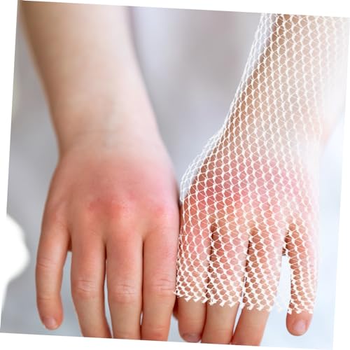 Sosoport 2 Rolos Gaze Elástica Tubular Bandagem Para Esportes Bandagem De Cotovelo Fita Esportiva Al