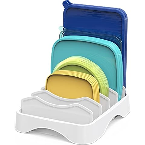 Simple Houseware Food Container Lid Organizer Cover