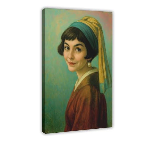 Poster sur toile Emily 20x30 cm pour décoration de chambre et bureau