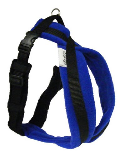 CosyDogs Fleece Dog Harness in Royal Blue: Size 6